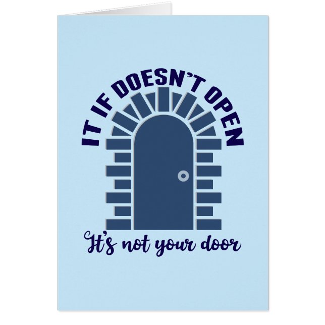 Motiveringsoffertkort Hälsningskort (Framsidan)