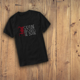 Motiveringsofferturen gynnar den modiga t shirt