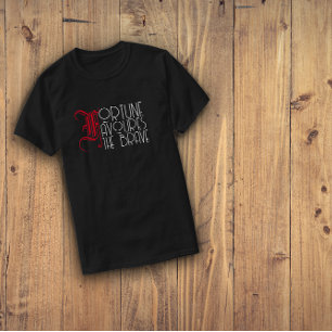 Motiveringsofferturen gynnar den modiga t shirt