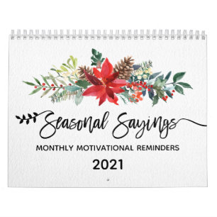 Motiveringspåminnelser varje månad i säsong Ord Kalender
