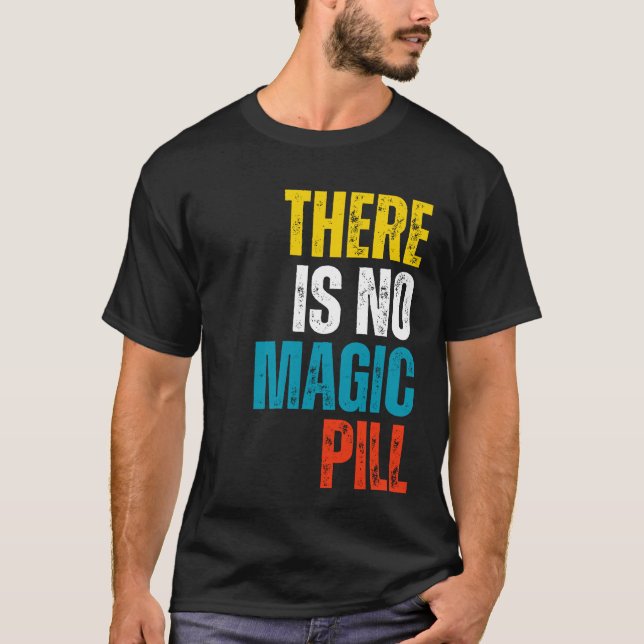 Motiveringsplats inspirerande träningsoffert för t shirt (Framsida)