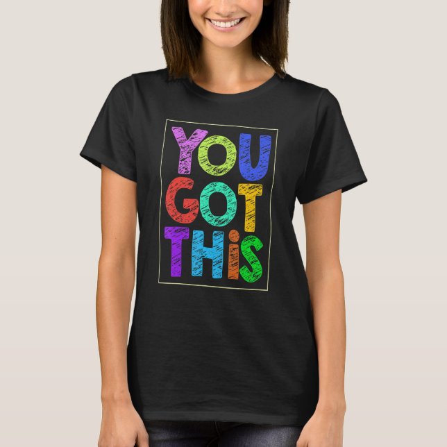 Motiveringsprovdag Har den här läraren T Shirt (Framsida)