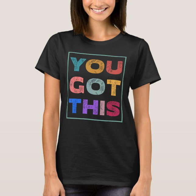 Motiveringsprovdag Har den här läraren T Shirt (Framsida)