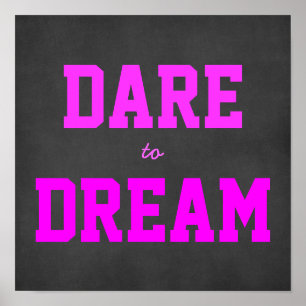 Motiveringsskugga till Dream Poster