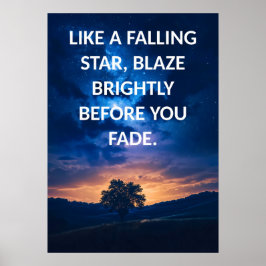 Motiveringsstjärnor Poster offert