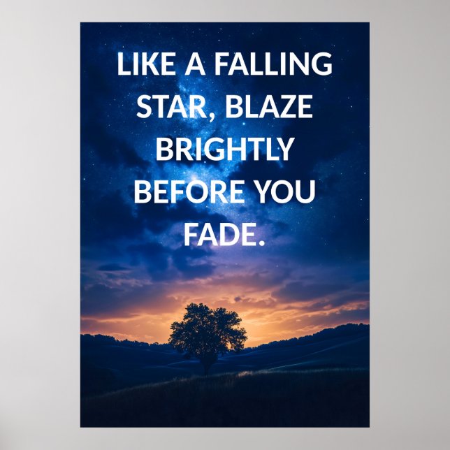 Motiveringsstjärnor Poster offert (Framsidan)
