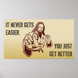 Motiveringstid Karate-offert Poster