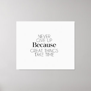Motiveringsväggskonst, inspirationsincitat, positi canvastryck