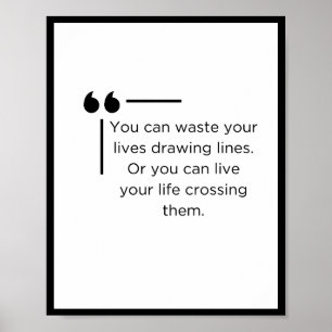Motiveringsväggskonst, inspirerande citattecken po poster