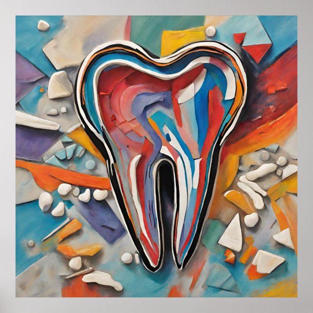 Motley Dental Art Poster (Framsidan)
