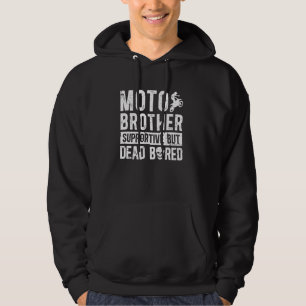 Moto Brother Support Motocross Brother Hoodie
