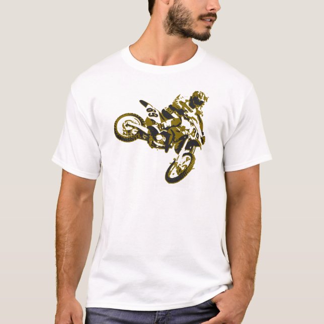 moto cross t shirt (Framsida)