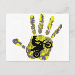 Moto Fresh Paint Vykort