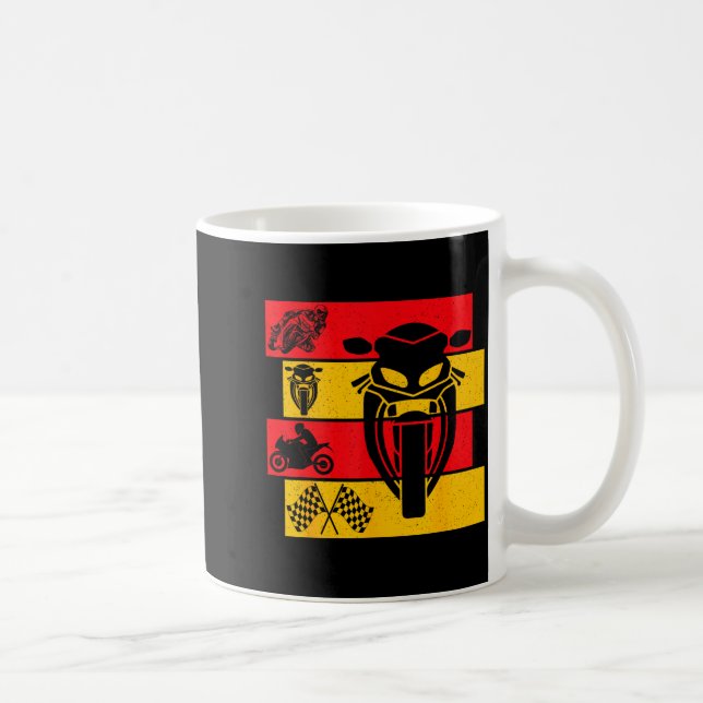 Moto Gp Motorcycle Gp Racing Motorcycles Biker Boy Kaffemugg (Höger)