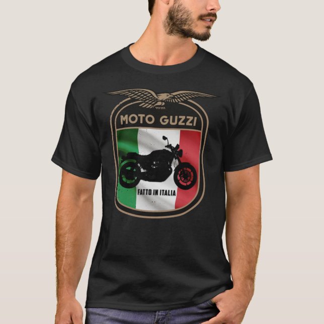 Moto Guzzi Essential T-Shirt (Framsida)