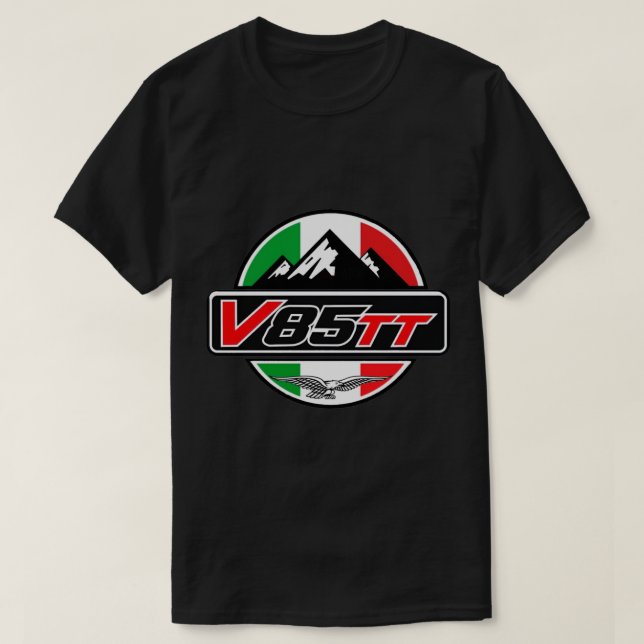 Moto Guzzi V85TT T Shirt (Design framsida)