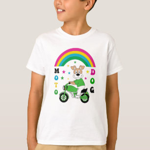 Moto Hund T Shirt