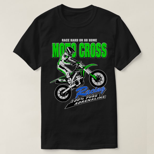 Moto Kor Supercross Enduro motorcykel Tävling Moto T Shirt (Design framsida)
