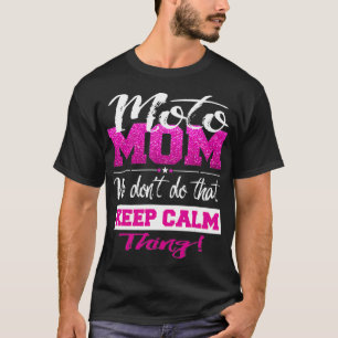 Moto Mamma Dirt Bike Funny Motocross Mammor T Shirt