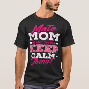 Moto Mamma Funny Motocross Dirt Bike T Shirt