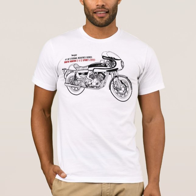 Moto Morini Sport (1973) Tee (Framsida)