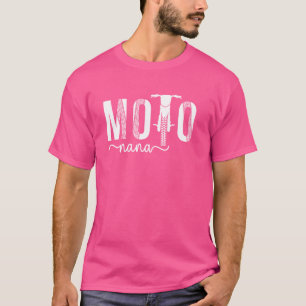 Moto Nana Motocross Nana Mormor Motocross Förare N T Shirt