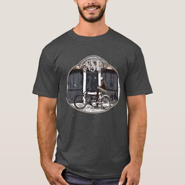 moto NSU 1908 T Shirt (Framsida)