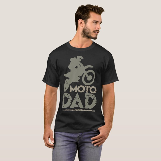 MOTO-PAPPA T-SHIRT (Hel framsida)