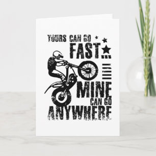 Moto provcykel snabbt kort