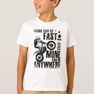 Moto provcykel snabbt t shirt