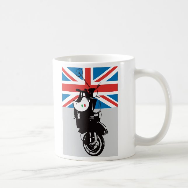Moto | Retro Vespa Kaffemugg (Höger)