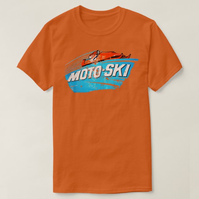 Moto Ski 1 T Shirt (Design framsida)