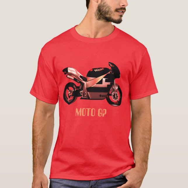 MOTO-T-TRÖJA, MOTO-GP T SHIRT (Framsida)
