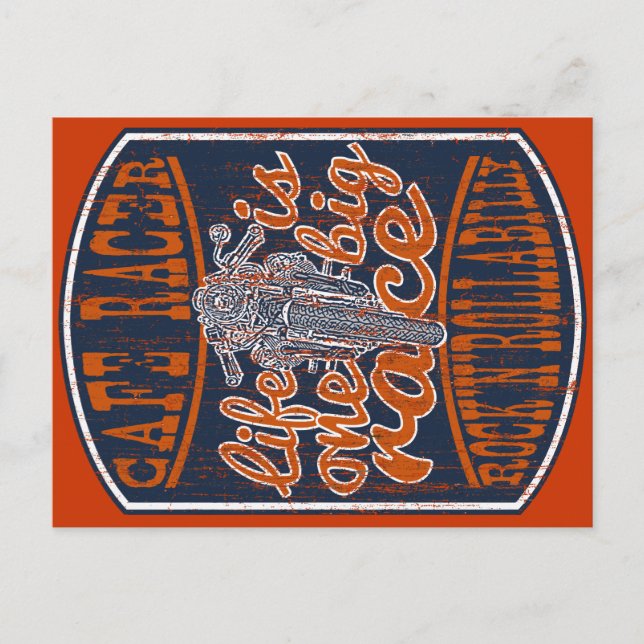 Moto tävla vykort (Framsida)