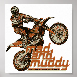 Moto tävling poster