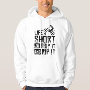 Moto Trial Bike Hoodie