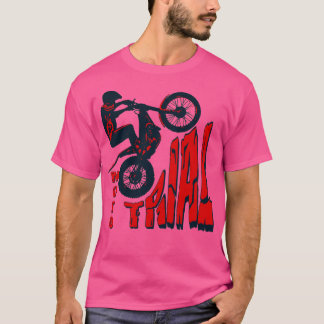 Moto Trial Trial Bike Motorcykel T Shirt