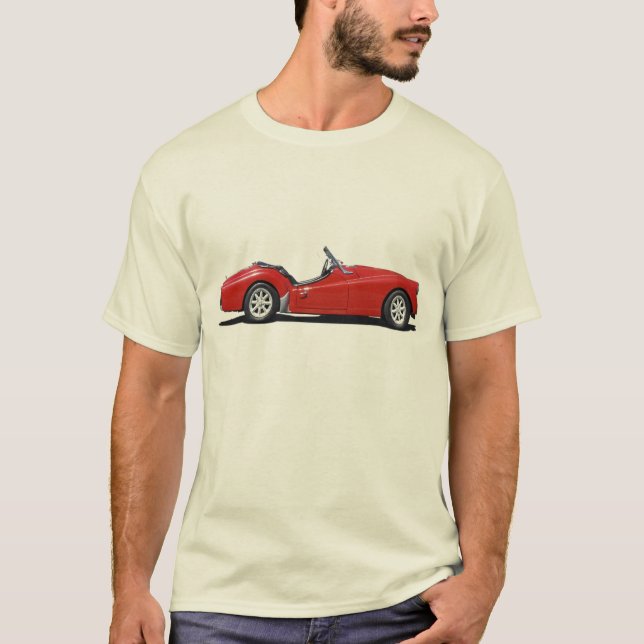 Moto | triumf TR2 TR3 Tee Shirt (Framsida)