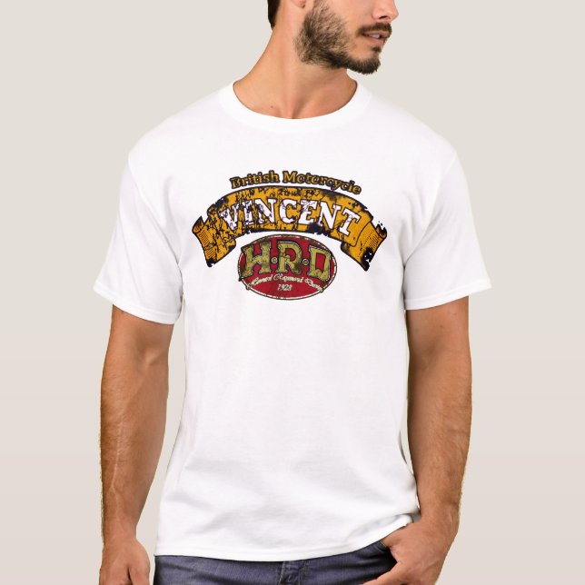 Moto Vincent T Shirt (Framsida)