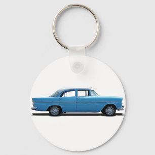 Moto   Vintage Blue Holden Keychain Nyckelring