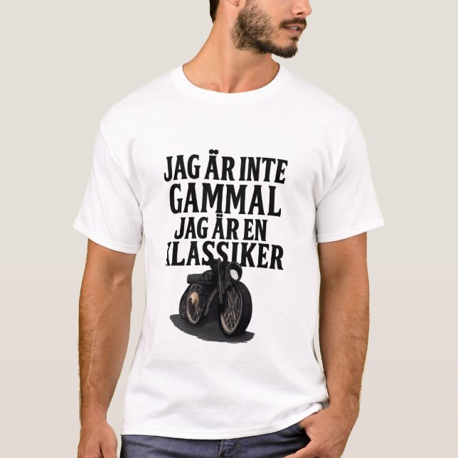 Moto Vintage t shirt (Framsida)