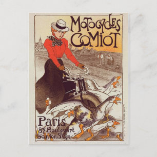 Motocles Comiot - Paris Vintage Postcard Vykort