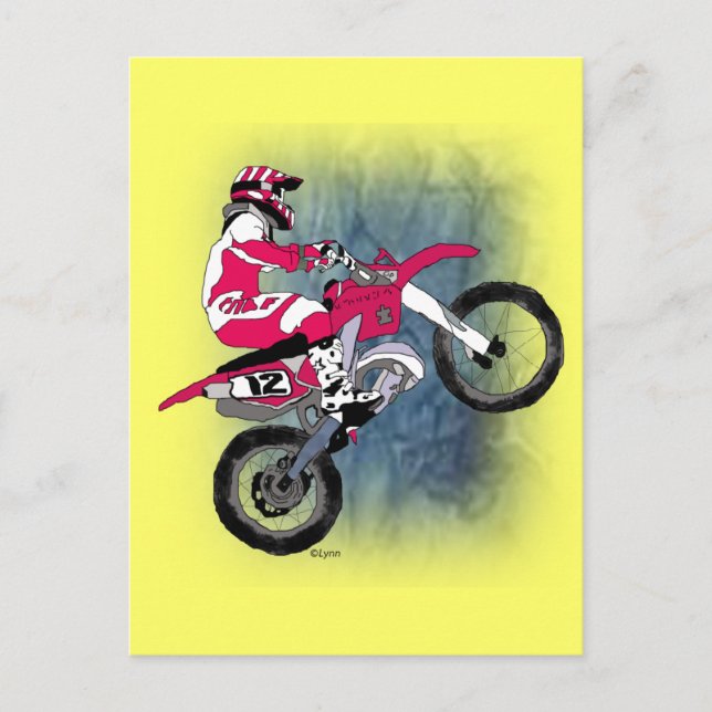 Motocross301 Vykort (Framsida)