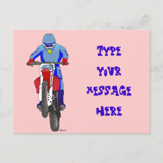 Motocross 100 vykort
