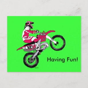 Motocross 300 vykort