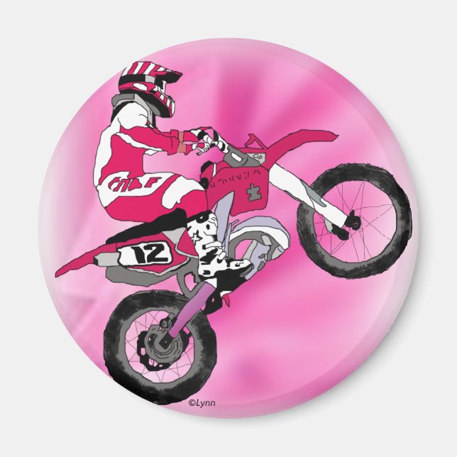 Motocross 303 magnet (Framsidan)
