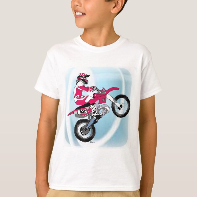 Motocross 305 t shirt (Framsida)