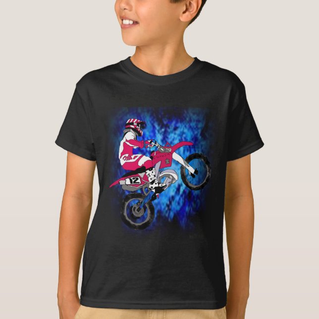 Motocross 306 t shirt (Framsida)
