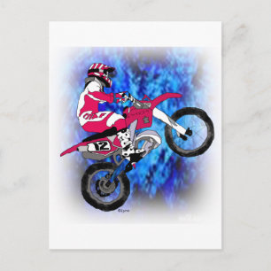 Motocross 306 vykort