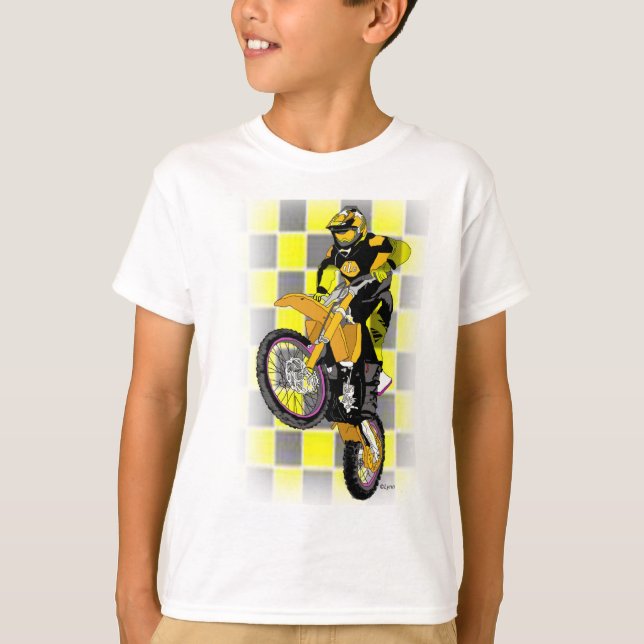 Motocross 407 t-shirt (Framsida)